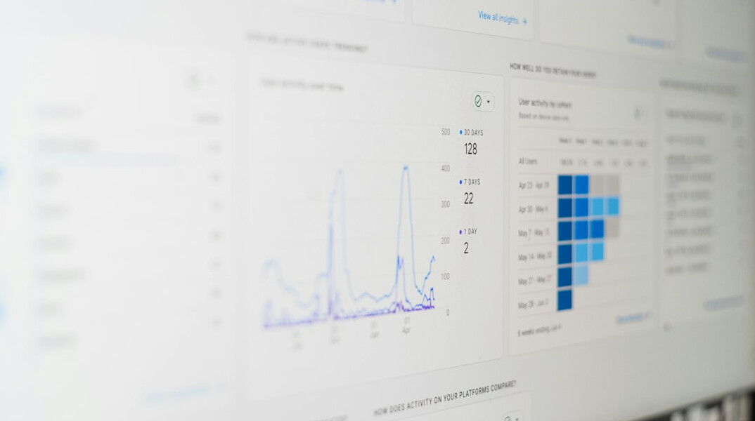 company dashboard screen