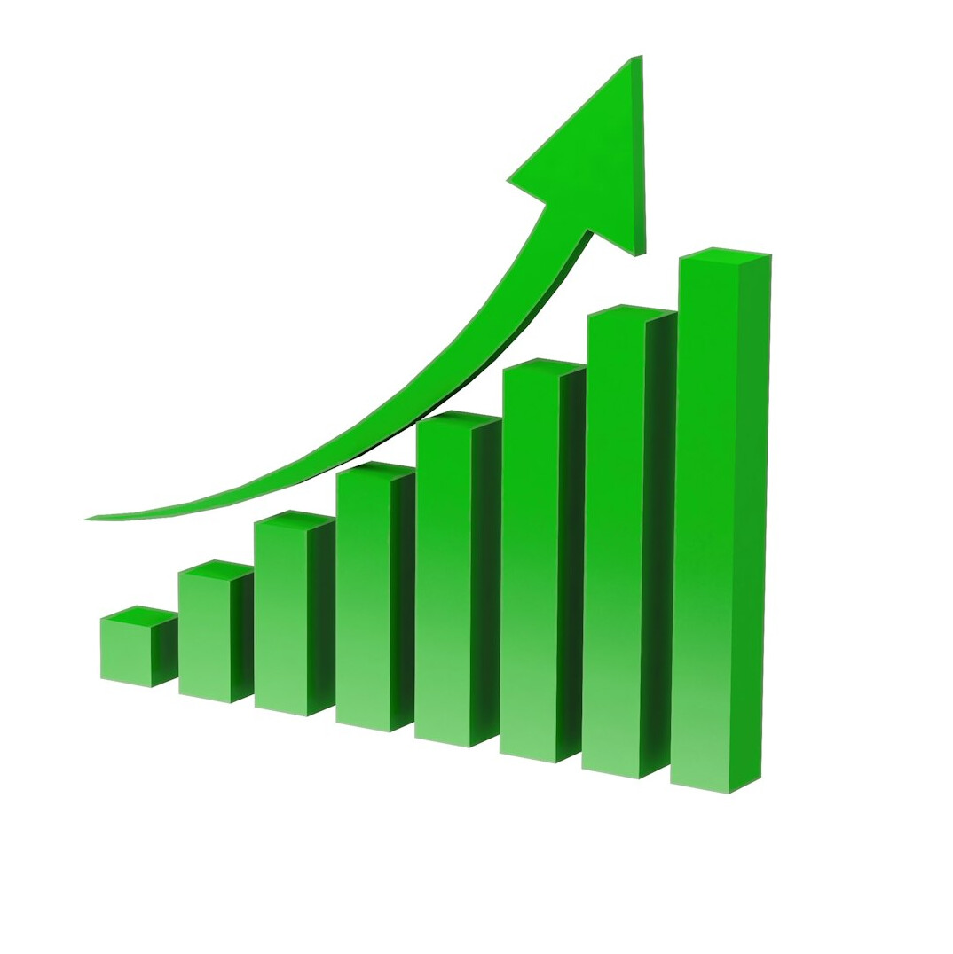business performance graph