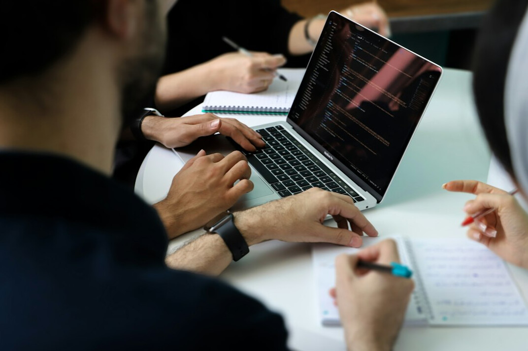 business team analyzing data